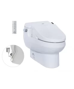 Bồn Cầu Điện Tử TOTO MS688W6#XW Kèm Nắp Rửa Điện Tử WASHLET Dòng C5 – TCF6531Z (220V) - 9