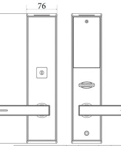 Khóa khách sạn DEMAX HSL606 SBY tiêu chuẩn Đức - 30 Khóa khách sạn DEMAX HSL606 SBY tiêu chuẩn Đức - 29