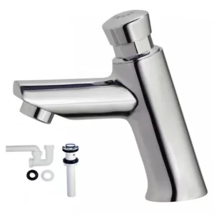 Vòi Lavabo CAESAR B054CU Lạnh Ấn Bán Tự Động - 5