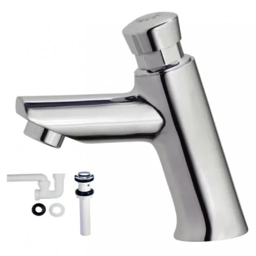 Vòi Lavabo CAESAR B054CU Lạnh Ấn Bán Tự Động - 3
