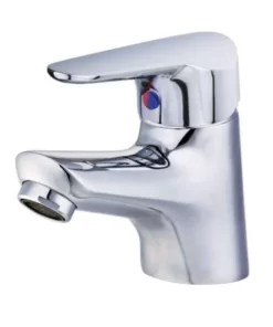Vòi Lavabo CAESAR B120CP Nóng Lạnh Xả Ty - 5