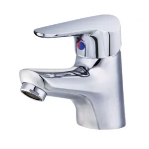 Vòi Lavabo CAESAR B120CP Nóng Lạnh Xả Ty - 5