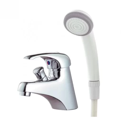 Vòi Lavabo CAESAR B136CU Nóng Lạnh Xả Nhấn Kết Hợp Tay Sen - 1