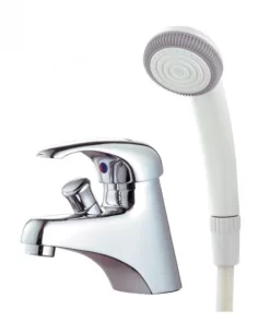 Vòi Lavabo CAESAR B136CU Nóng Lạnh Xả Nhấn Kết Hợp Tay Sen - 5