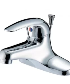 Vòi Lavabo CAESAR B262CU Nóng Lạnh Xả Nhấn - 5