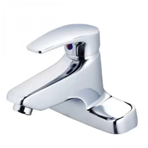 Vòi Lavabo CAESAR B402CU Nóng Lạnh Xả Nhấn - 1