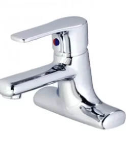 Vòi Lavabo CAESAR B432CP Nóng Lạnh Xả Ty - 5