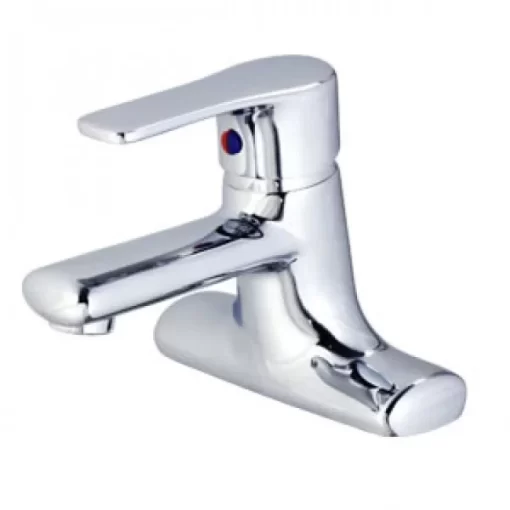 Vòi Lavabo CAESAR B432CU Nóng Lạnh Xả Nhấn - 1