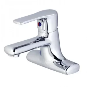 Vòi Lavabo CAESAR B432CU Nóng Lạnh Xả Nhấn - 5