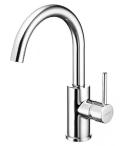 Vòi Lavabo CAESAR B530CU Nóng Lạnh Xả Nhấn - 5