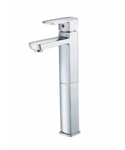 Vòi Lavabo CAESAR B551CU Nóng Lạnh Cổ Cao Xả Nhấn