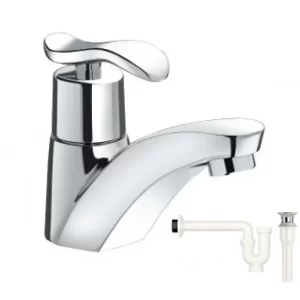 Vòi Lavabo INAX LFV-11AP Lạnh Kèm Bộ Xả Nhựa A-325PS - 5