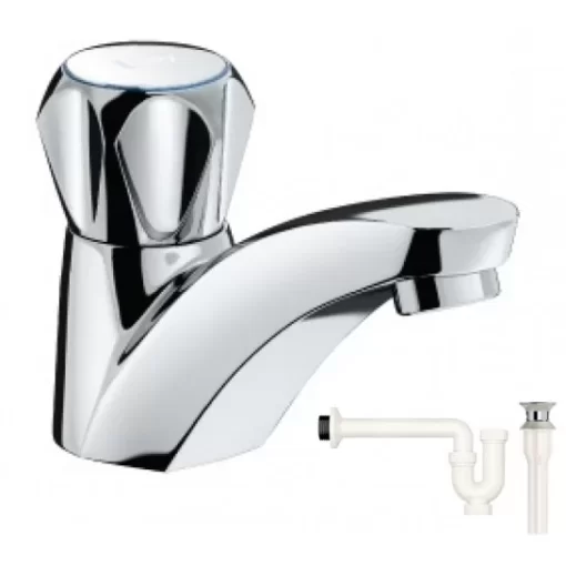Vòi Lavabo INAX LFV-12AP Lạnh Kèm Bộ Xả Nhựa A-325PS - 1