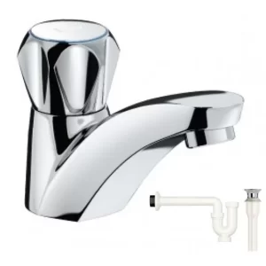 Vòi Lavabo INAX LFV-12AP Lạnh Kèm Bộ Xả Nhựa A-325PS - 5