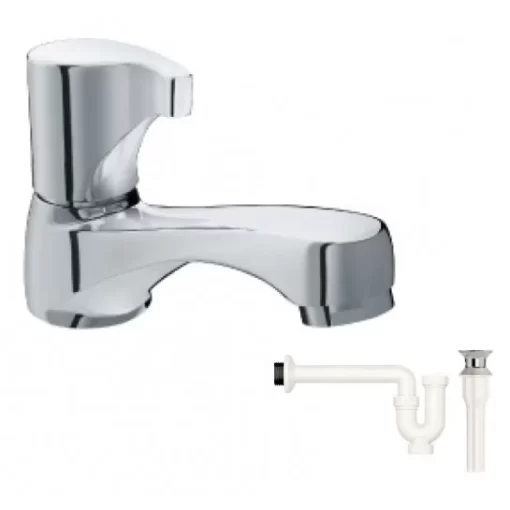 Vòi Lavabo INAX LFV-13BP Lạnh Kèm Bộ Xả Nhựa A-325PS - 1