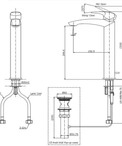Vòi Lavabo TOTO TLG09305V Gật Gù Nóng Lạnh GM - 10 Vòi Lavabo TOTO TLG09305V Gật Gù Nóng Lạnh GM - 9