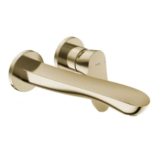 Vòi Lavabo TOTO TLG01311BB#PFG Gật Gù Nóng Lạnh Gắn Tường GO (2 Lỗ) - 1