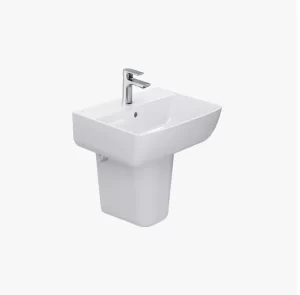 Chậu Rửa Lavabo INAX AL-312V Treo Tường Aqua Ceramic - 5