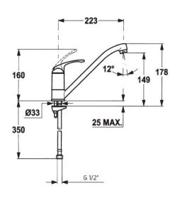 Vòi Rửa Teka MTP 913 469130210 - 6 Vòi Rửa Teka MTP 913 469130210 - 5