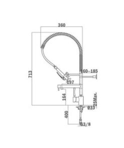 Vòi Rửa Teka MY 202 182020210 - 16 Vòi Rửa Teka MY 202 182020210 - 15
