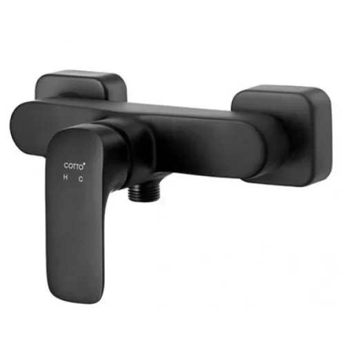 Vòi Sen COTTO CT2148A#BL Nóng Lạnh Màu Den - 3