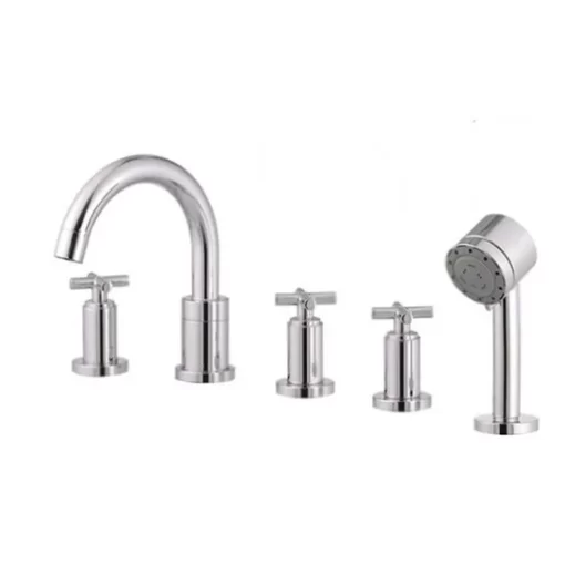 Vòi Sen Xả Bồn Tắm COTTO CT248C16S41 Nóng Lạnh 5 Lỗ - 1