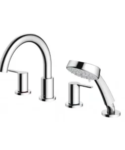 Vòi Xả Bồn TOTO TBS01202BA (TBS01202B) Nóng Lạnh Kèm Sen Tắm - 5