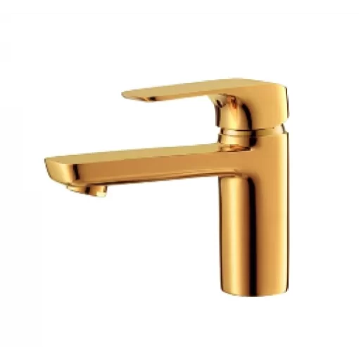 Vòi Lavabo COTTO CT2123A#GR Nóng Lạnh Màu Vàng - 1