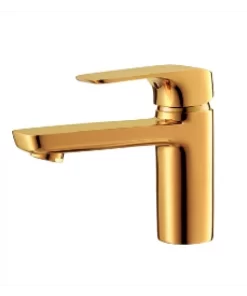 Vòi Lavabo COTTO CT2123A#GR Nóng Lạnh Màu Vàng - 5