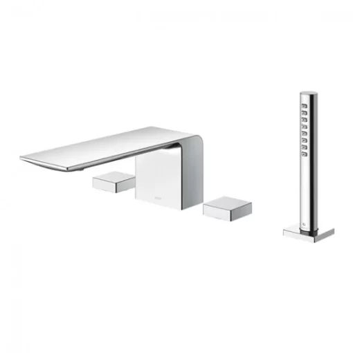 Vòi Xả Bồn TOTO TBP02202AA (TBP02202A) Nóng Lạnh Kèm Sen Tắm - 1