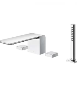 Vòi Xả Bồn TOTO TBP02202AA (TBP02202A) Nóng Lạnh Kèm Sen Tắm - 5