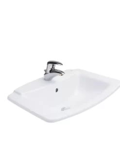 Chậu Rửa Lavabo COTTO C0110 Victor Dương Vành - 5