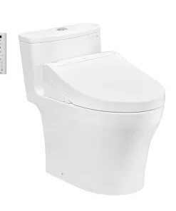 Bồn Cầu Điện Tử TOTO MS885DW14#XW Kèm Nắp Rửa Điện Tử WASHLET Dòng C5 – TCF24410AAA (220V) - 9