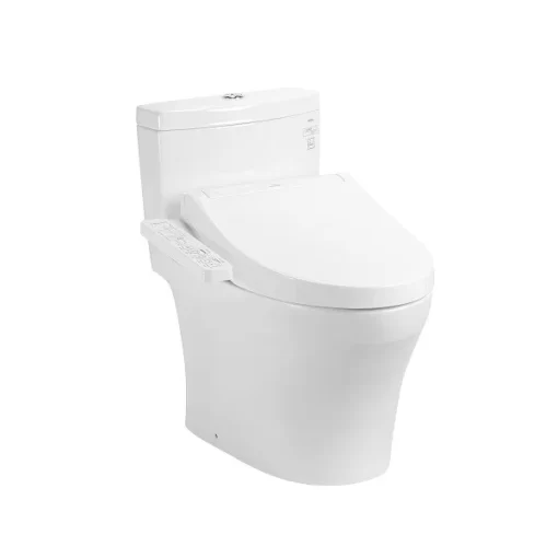 Bồn Cầu Điện Tử TOTO MS889CDRW17#XW Kèm Nắp Rửa Điện Tử WASHLET (Loại Giấu Dây) Dòng C2 – TCF23460AAA (220V) - 3
