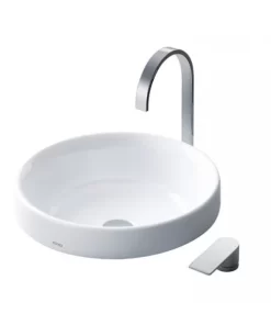 Chậu Rửa Mặt TOTO L1704#XW Đặt Bàn - 6 Chậu Rửa Mặt TOTO L1704#XW Đặt Bàn - 5