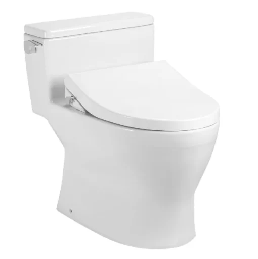 Bồn Cầu TOTO MS188VKE4#XW/T53P100VR 1 Khối Nắp Rửa Cơ TCW1211A - 1