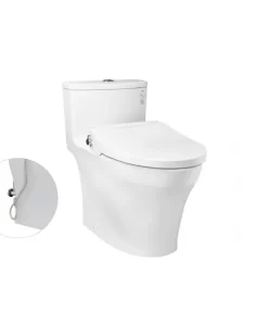 Bồn Cầu TOTO MS885DE2#XW 1 Khối Nắp Rửa Cơ TCW07S - 11