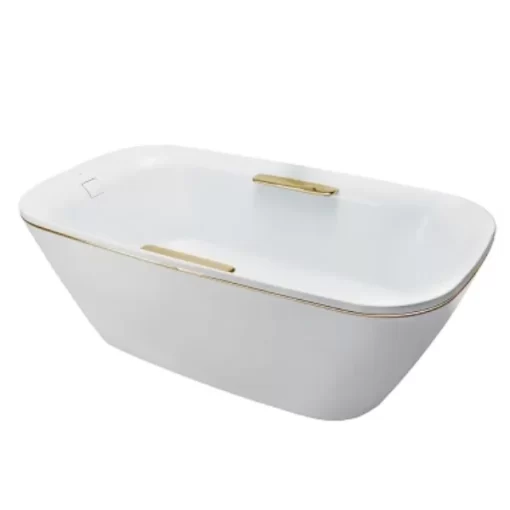 Bồn Tắm TOTO PJY1886HPWMGE#GW Đặt Sàn, NEOREST, Viền Màu Vàng - 3