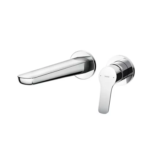 Vòi Lavabo TOTO TLG03308BB Gật Gù Nóng Lạnh Gắn Tường GS (2 Lỗ) - 1