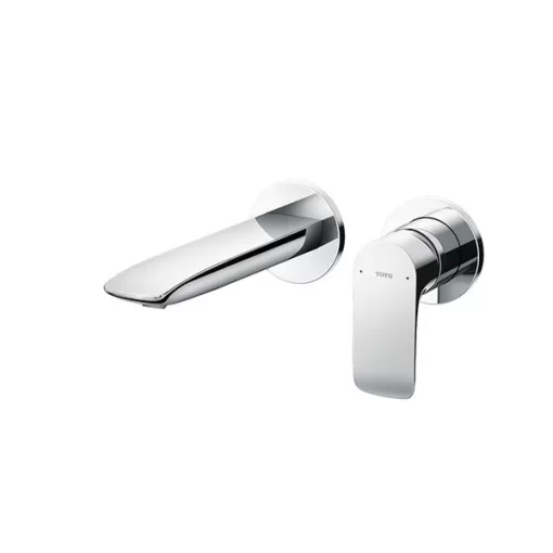 Vòi Lavabo TOTO TLG04309BB Gật Gù Nóng Lạnh Gắn Tường GA (2 Lỗ) - 3