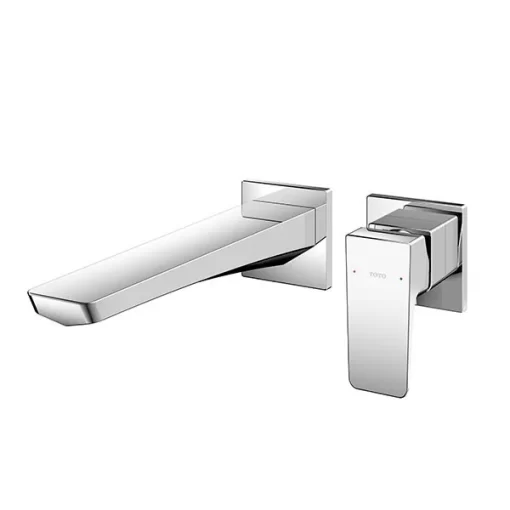 Vòi Lavabo TOTO TLG07308B Gật Gù Nóng Lạnh Gắn Tường GE (2 Lỗ) - 1