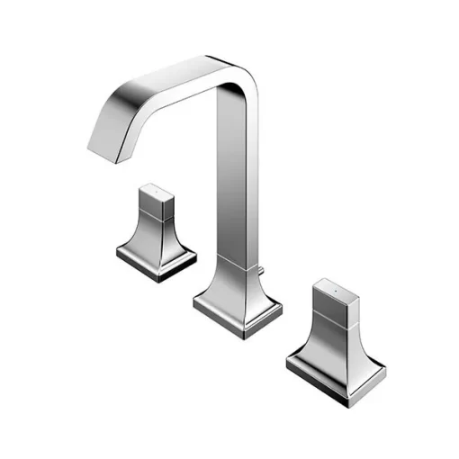 Vòi Lavabo TOTO TLG08201B#BBR Tay Vặn Nóng Lạnh GC (3 Lỗ) - 1