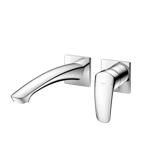 Vòi Lavabo TOTO TLG09308BB Gật Gù Nóng Lạnh Gắn Tường GM (2 Lỗ) - 1