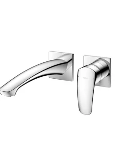 Vòi Lavabo TOTO TLG09308BB Gật Gù Nóng Lạnh Gắn Tường GM (2 Lỗ) - 5