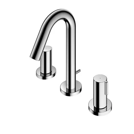 Vòi Lavabo TOTO TLG11201B#BBR Tay Vặn Nóng Lạnh GF (3 Lỗ) - 1