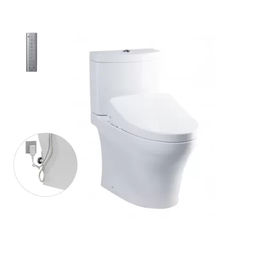 Bồn Cầu Điện Tử TOTO CS769DRW11#XW Kèm Nắp Rửa Điện Tử WASHLET Dòng S7 – TCF4911Z (220V) - 1