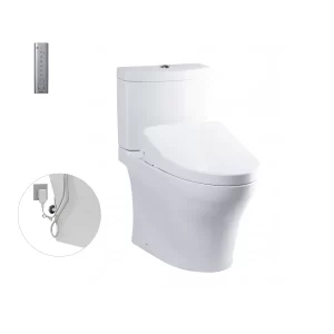 Bồn Cầu Điện Tử TOTO CS769DRW11#XW Kèm Nắp Rửa Điện Tử WASHLET Dòng S7 – TCF4911Z (220V) - 7