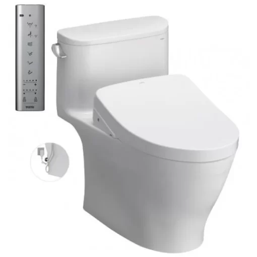Bồn Cầu Điện Tử TOTO MS887RW11#XW Kèm Nắp Rửa Điện Tử WASHLET Dòng S7 – TCF4911Z (220V) - 3