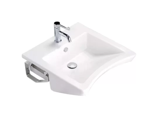 Chậu Rửa Lavabo COTTO SC00537 Treo Tường Kháng Khuẩn - 1