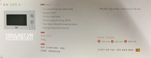 Lò Vi Sóng Teka MW 200 G 40590420 - 5